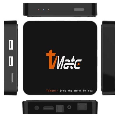 4K Smart TV Box Android 10 RK3328 Media Player 2G + 16G con 2.4G Wifi Quad-Core Multimedia Player Set Top Box Television