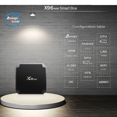 Smart Amlogic S905W2  Box Android 11 X96 Mini Quad Core Supporto 2.4G e 5.8G Wireless Media Box