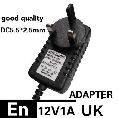 Adattatore di alimentazione AC DC 9v regolamentato UE 1A 2A 24w 2000ma 12v Alimentatore PSU