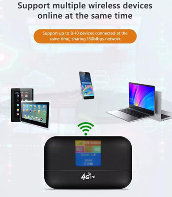 3200mAh Mobile Pocket Wifi Dispositivo 5G Router portatile Hotspot 150Mbps