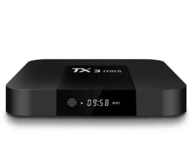 Android Smart Amlogic S905x3 Android TV Box Mini 2G 16G 4K H.265 2.4G Ricevitore della fiamma
