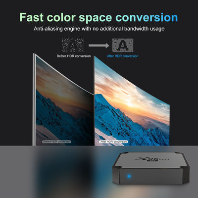 4K Smart X96 Mini Ott TV Box Lettore Android S905w4 2.4g 5g