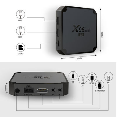 Android 5G Smart IP OTT Setup Box  X96 Mini S905W4 Player