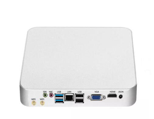 In-Tel Co-Re I3 I5 I7 Sistema Barebone PC industriale piccolo rinforzato 6157U 4200U 4500U