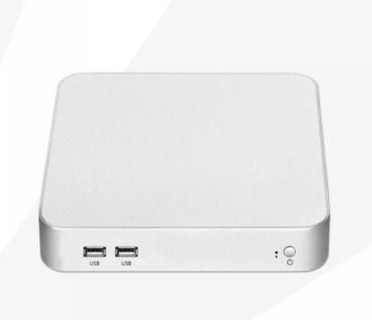 I7 5500U PC industriale robusto Mini Workstation Computer RS485 RS232 3G/4G LTE