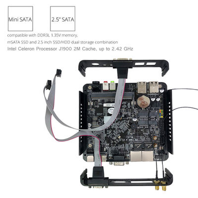 I3 4010Y SSD 300M WIFI Industriale Robusto Mini Workstation PC Fanless 4g Ram 32g