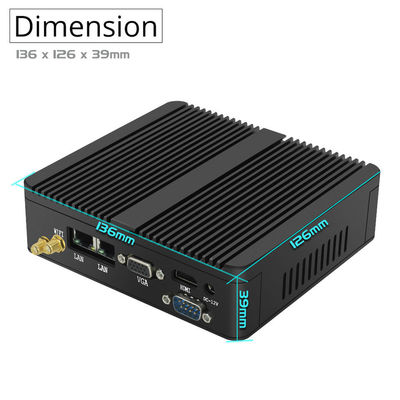 Workstation industriale robusta per mini PC J1800 Dual Core