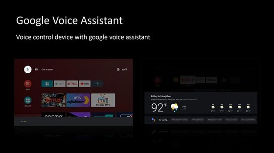scatola doppia di 2GB DI RAM 16GB ROM Android 10,0 ATV WIFI mini 5G Google TV della scatola di 4K OTT Android TV