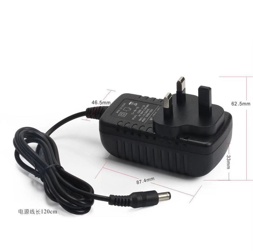 Adattatore AC DC regolato a 3 pin UK 12v 3a SMPS 1a 1.5a 2A 2.5a