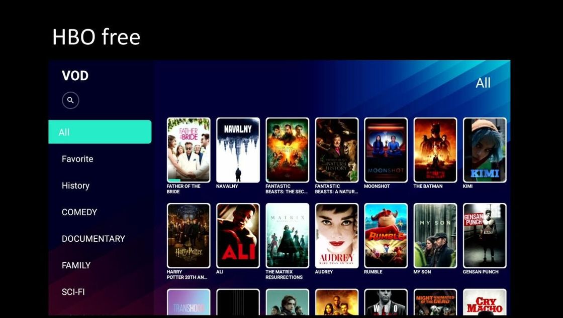 scatola astuta di Google TV della scatola di 3D 4K OTT con il giocatore affidabile del centro 4K ATV del quadrato della rete